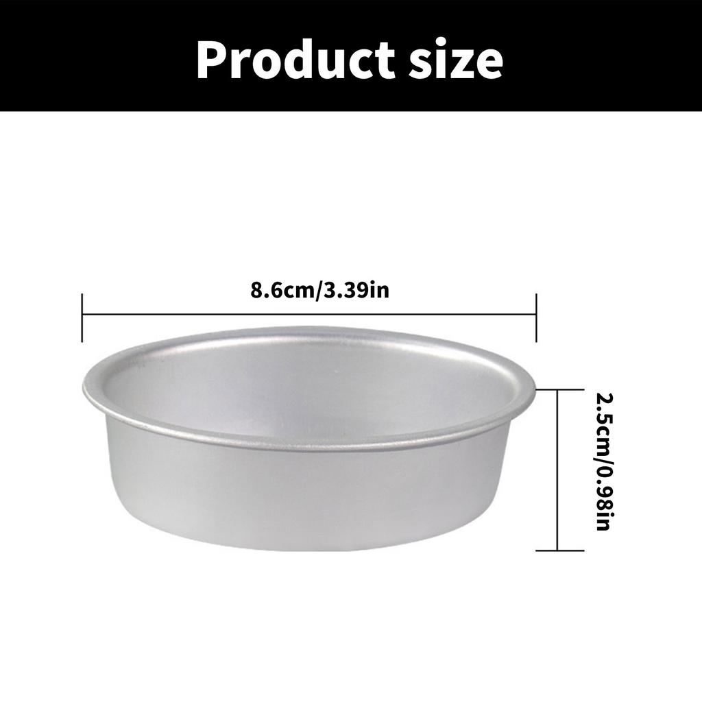 20 ks Všestranné oválné pečicí formy Praktické oválné hliníkové pečicí formy na lahodné cheesecaky a chleby