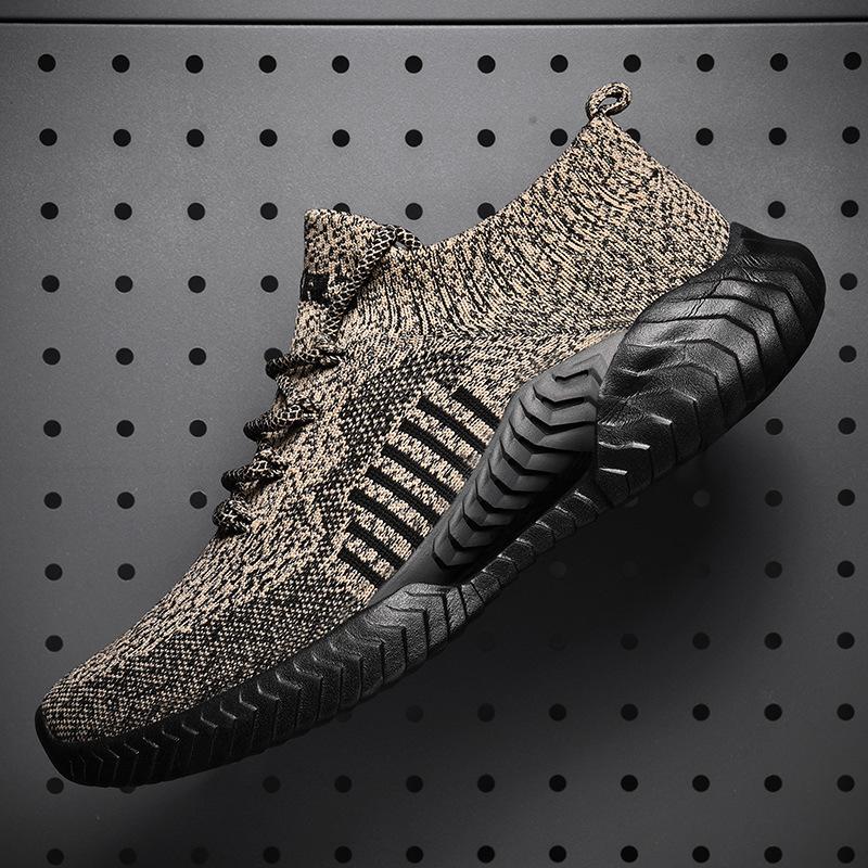 

Summer men s shoes casual sports shoes poisonous new shoes men s trendy shoes versatile flying woven mesh shoes men 37