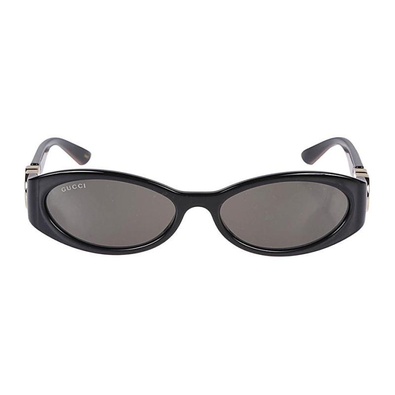 GUCCI Gucci Logo Decoration Cat Eye Sunglasses Women's Black
