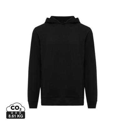 Iqoniq Felpa con cappuccio unisex per adulti Yengo in cotone riciclato con tasca laterale