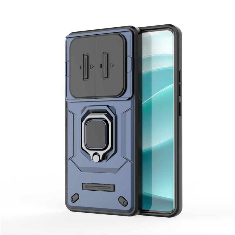 

For Xiaomi Poco X7 Case Poco X7 5G Cover Slide Camera Protector Holder Bumper Protective Phone Cases For Xiaomi Poco X7 Funda For Poco X7 синий