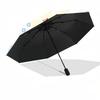 1pc Floral Pattern Automatic Opening/Closing Umbrella with Operation & Windproof Canopy yy260311044