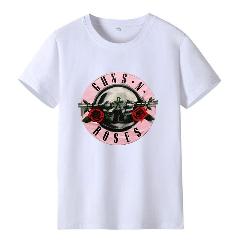 

Стильная и простая футболка с короткими рукавами и круглым вырезом с принтом розы и букв XXL белый