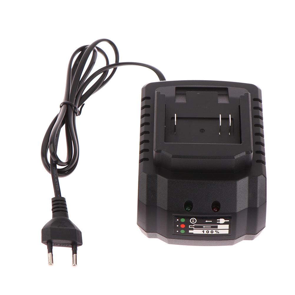 21V Lithium Battery Power Adapter EU US Plug for Cordless Electric Wrench Angle Grinder Electric Hammer