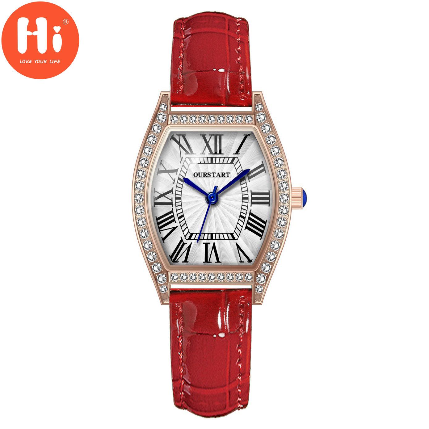 

Привет модные часы Роскошные женские кварцевые часы Водонепроницаемые женские часы Женские наручные часы