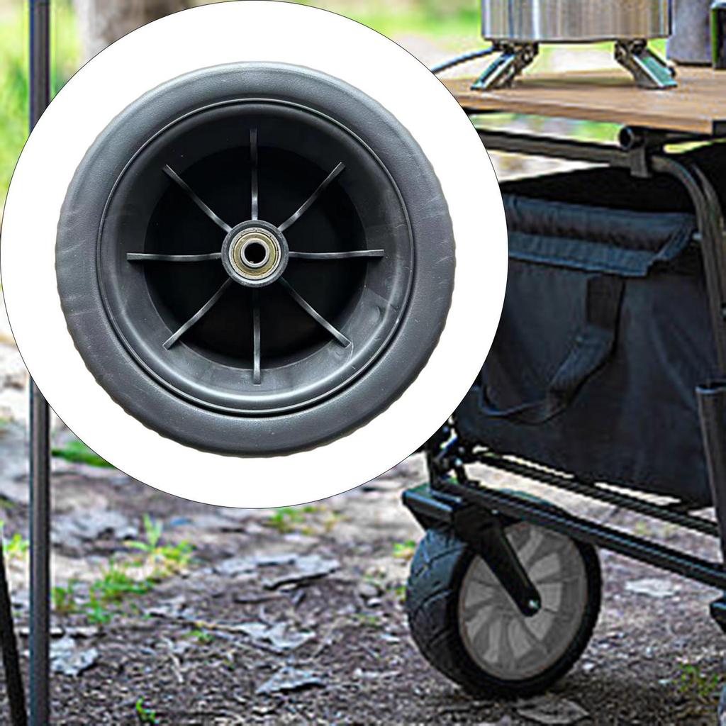 Náhrada zahradního vozíku s příslušenstvím pro pevnou pneumatiku těžkého kolečka