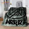 Ρετρό Μουσικό Συγκρότημα 3D L-Linkin-Park Μαλακές Κουβέρτες, Κουβέρτα για Ζέσταμα Άνετη Κουβέρτα για Πικνίκ Κρεβάτια Καναπέ Σπίτι Υπνοδωμάτιο Παιδί