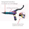 ZOOM Regenbogen Außen-/Innenverlegung Hydraulische Scheibenbremse Fahrrad Vorne + Hinten 900 1500mm Schlauch MTB Bike Öldruckbremsen