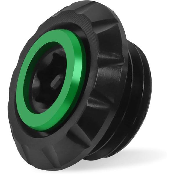 Engine Oil Filler Cap Cover Replacement for Kawasaki NINJA 250R 300 H2 VERSYS X-300 ZX-6R 636 ZX-10R ZX-10RR ZZR1200 ZZR1400 GTR1400 Aluminum