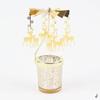 Hot Rotating Candle Stick Holder Candlestick Home Decoration Hallowmas Christmas Gift Party Room Decor Carousel Candle Stand
