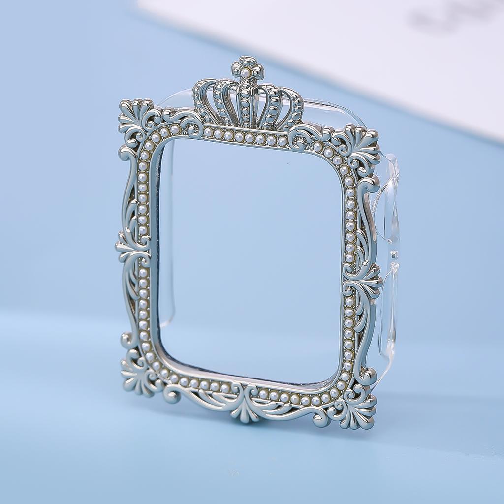 Diamond strap/Case for Apple Watch Strap 45mm 44mm 40mm 41mm Metal strap Cute and Fun case for iwatchx Series 987654SE
