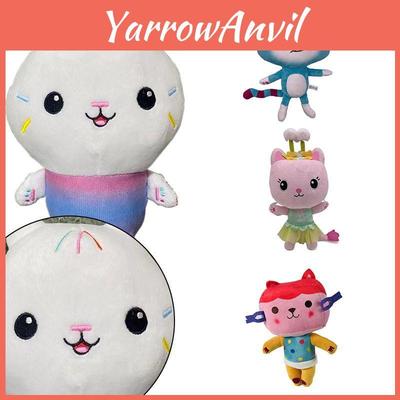 Adorable Gabby Dollhouse Plush Toy Mercat Cartoon Stuffed Animal Mermaid Cat Plushie Doll