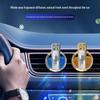 Baixiang Island High-End Air Vent Car Perfume: Lasting Light Fragrance Air Freshener and Decorative Balm.