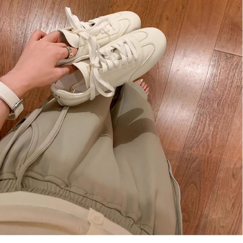 Fashion Men's Sneakers Casual Sports Shoes for Women Lightweight Leather Breathable Shoes Women Flat White Tenis Shoes Zapatillas