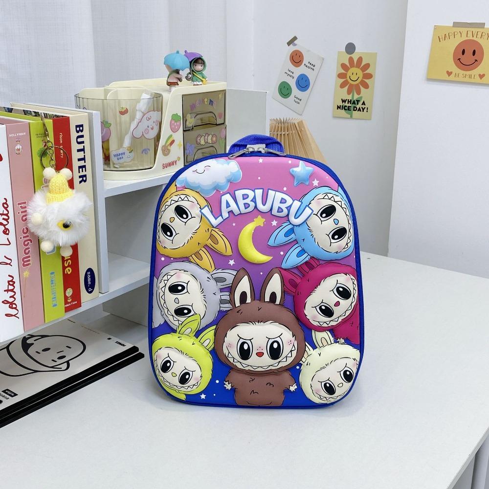 Cute Cartoon Boys and Girls Backpack Kindergarten Bag Outdoor Hard Shell Small Bag