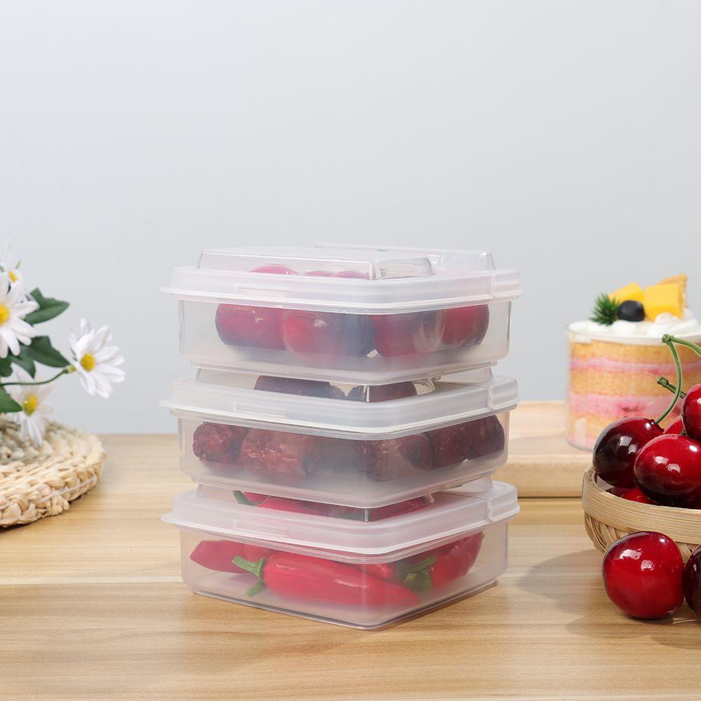 Organizer Case Fruit Vegetable Storage Box Fridge Butter Container Cheese Slice Storage Box