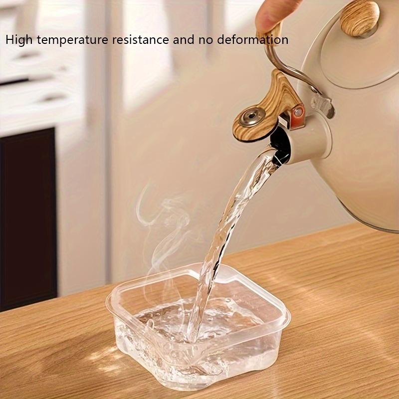5/10pcs Small Food Preservation Boxes Refrigerator Frozen Meat Vegetable Fresh-Keeping Box Transparent KitchenSealed Storage Box