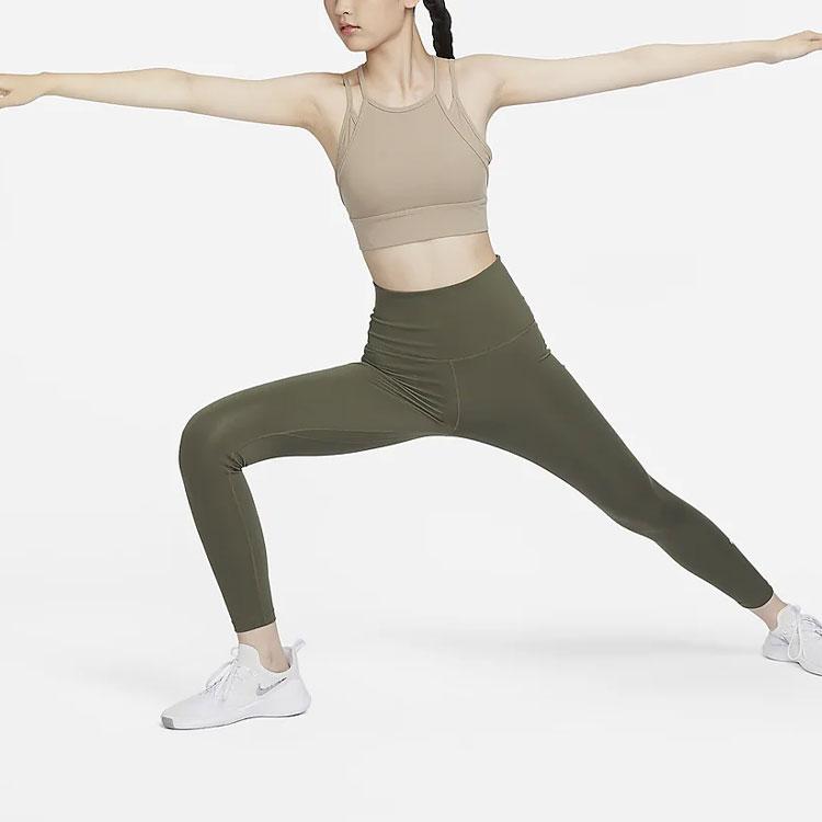 Nike Indy Strappy Light Support Quick-Dry Padded Sports Bra Women Sports Bra Khaki FB2160-247