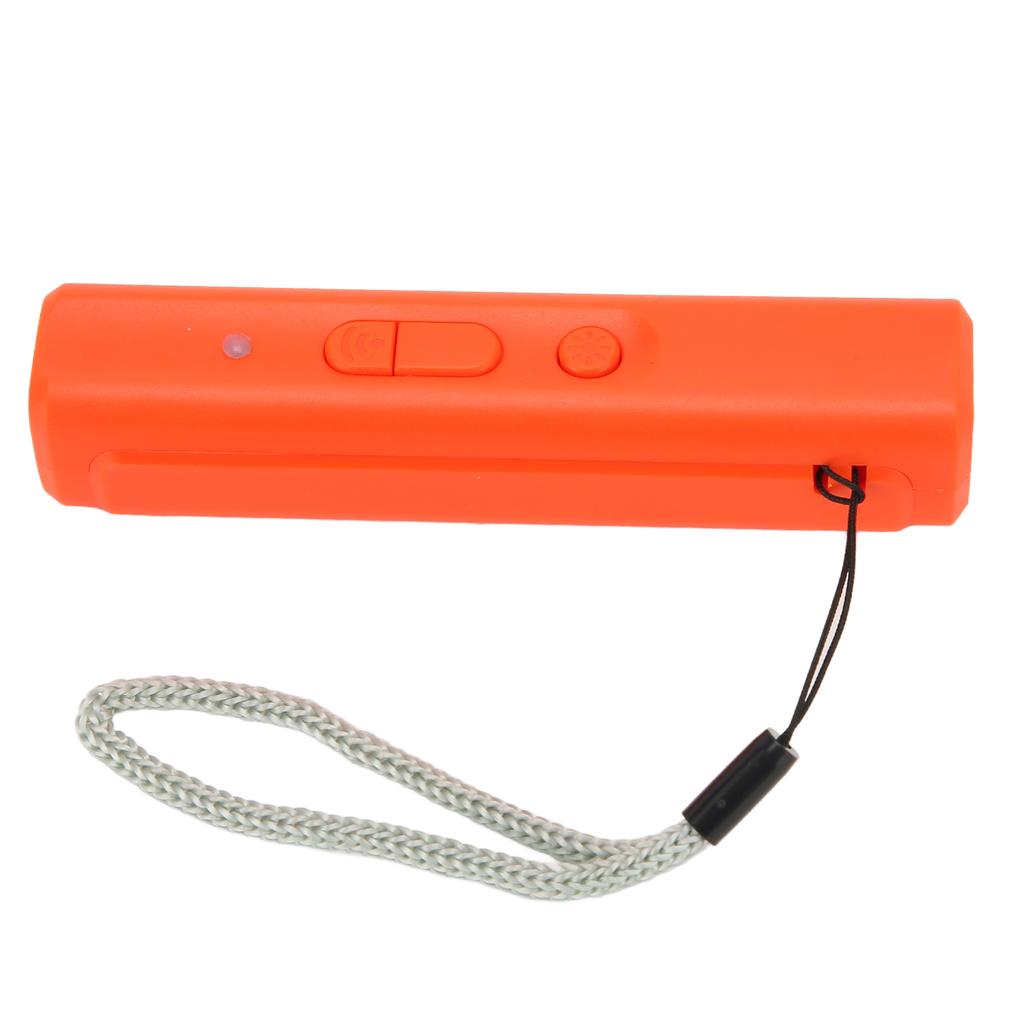 Ultrasonic Dog Trainer USB Rechargeable Portable Hand Held Electronic Dog Deterrent Device Training Tool with Lanyard