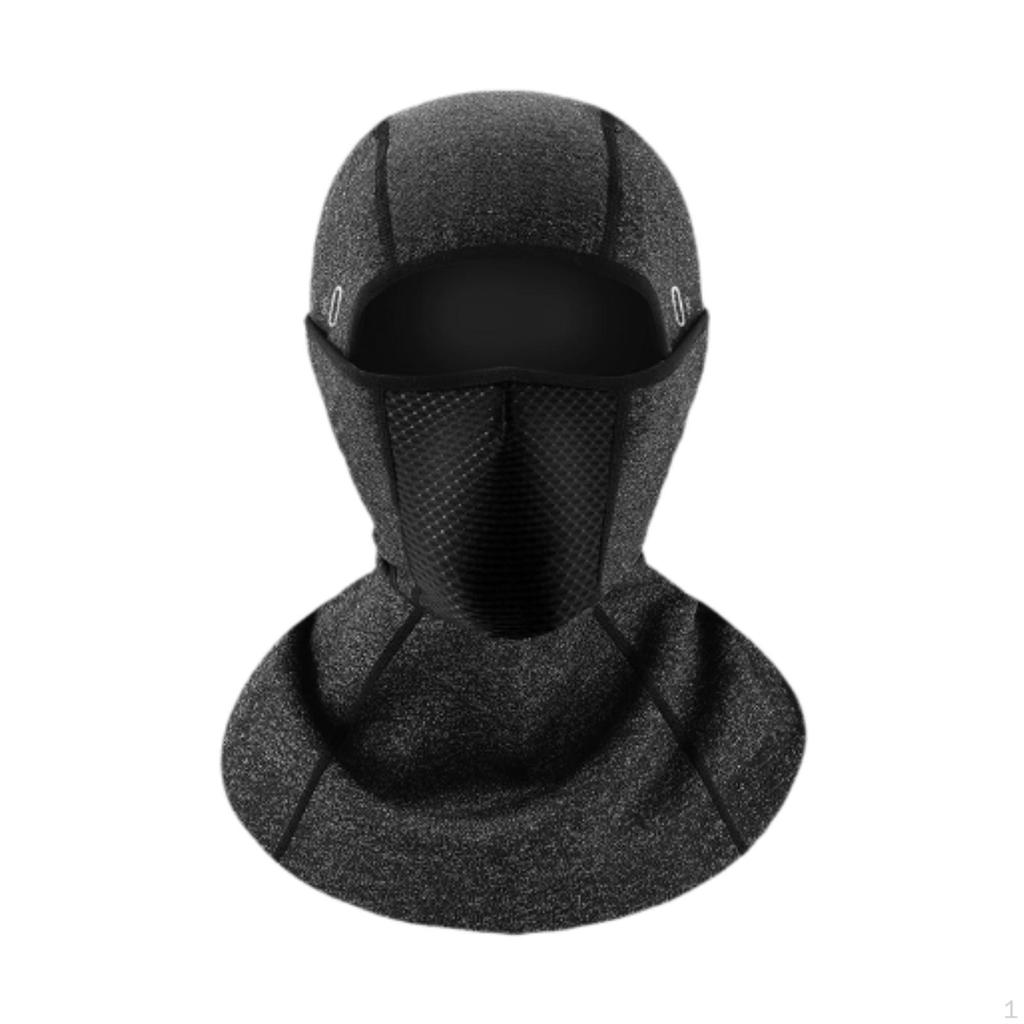 Winter Balaclava Face Mask and Head Thermal Cover Scarf Neck Warmer Hood for Motorcycle