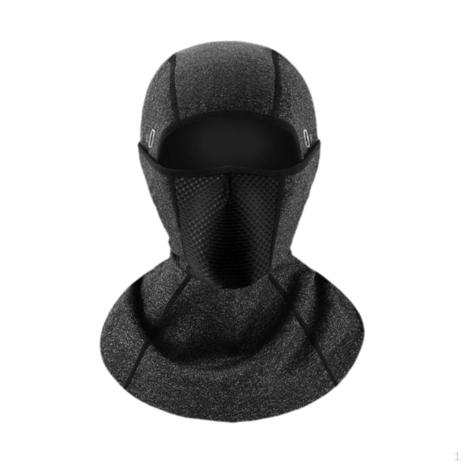 

Зимняя Балаклава, маска для лица и головы, термочехол, шарф, утеплитель для шеи, капюшон для мотоцикла темно-серого