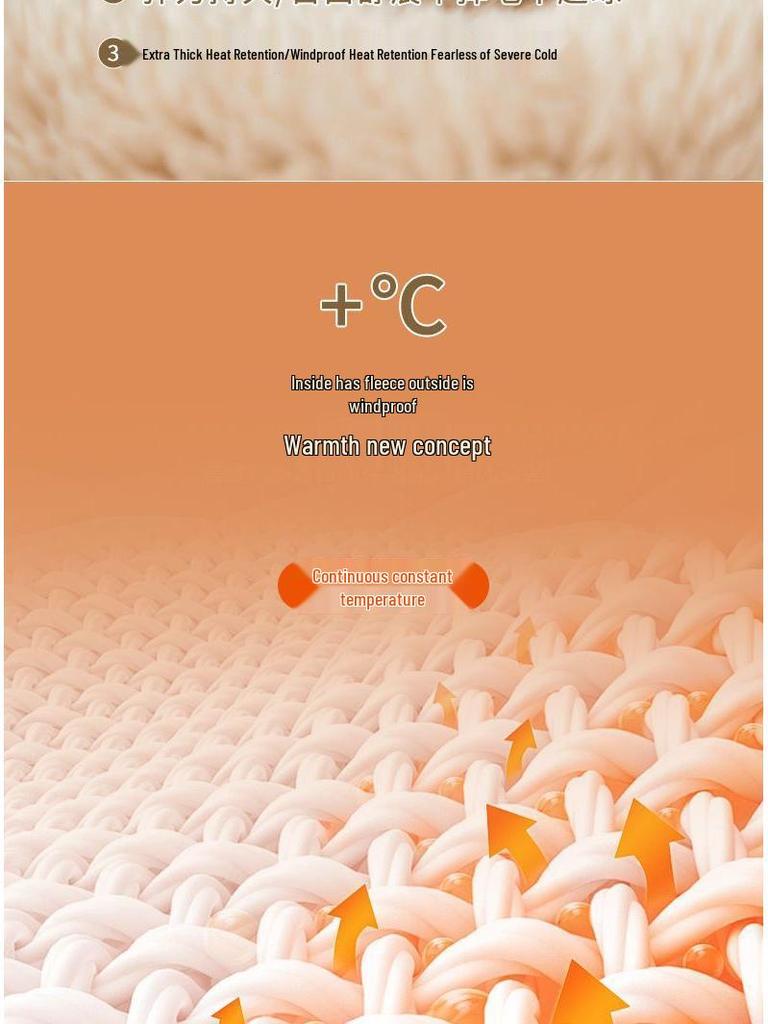 Ανδρικό Σετ Θερμής Εσωτερικής Ένδυσης από Παχύ Μαλλί Αρνιού - Φούτερ & Παντελόνι Φθινόπωρο/Χειμώνας για Προστασία από το Κρύο