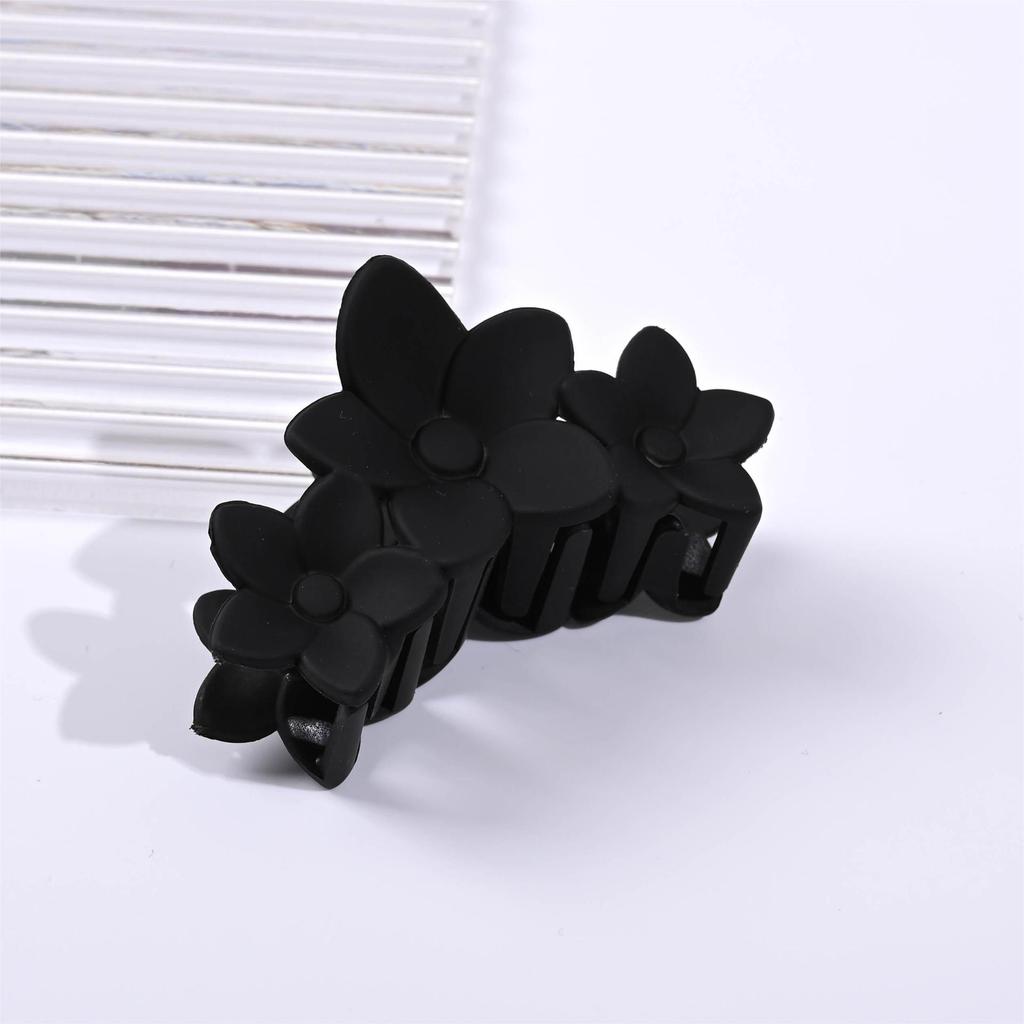 Dámský stylový vícebarevný jednoduchý středně velký květinový skřipec, vhodný pro každodenní nošení, módní vlasový doplněk jako dárek