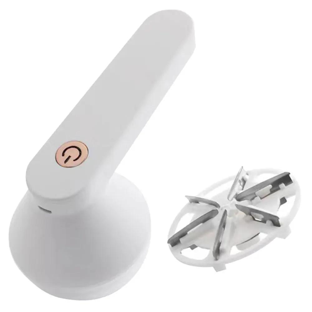 

Electric Lint Remover Electric Pellet Fluff Remover USB Rechargeable Debobbler Clothes Shaver Detachable Case for Home Travel білий