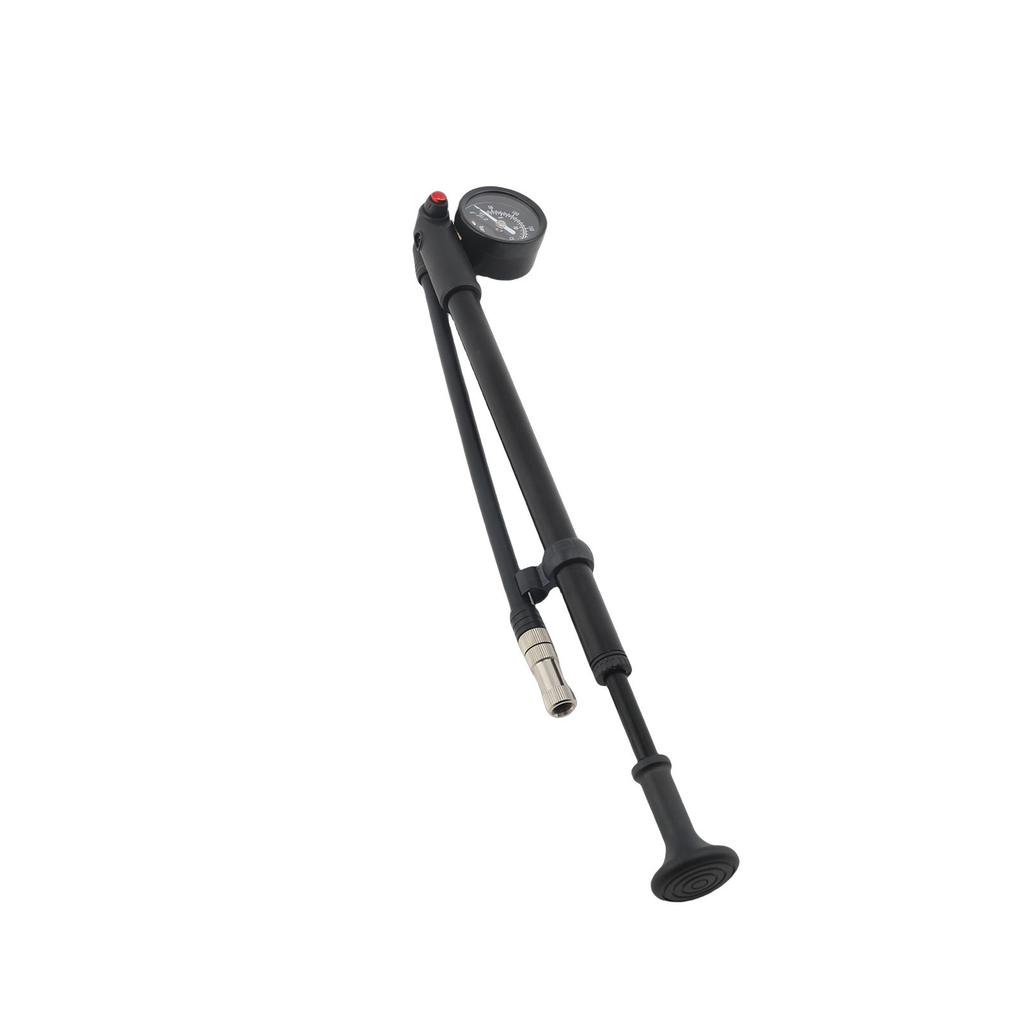 High Pressure Tire Pump 300PSI Large 360 degrees Rotating Joint Aluminum Alloy Bike Floor Pump