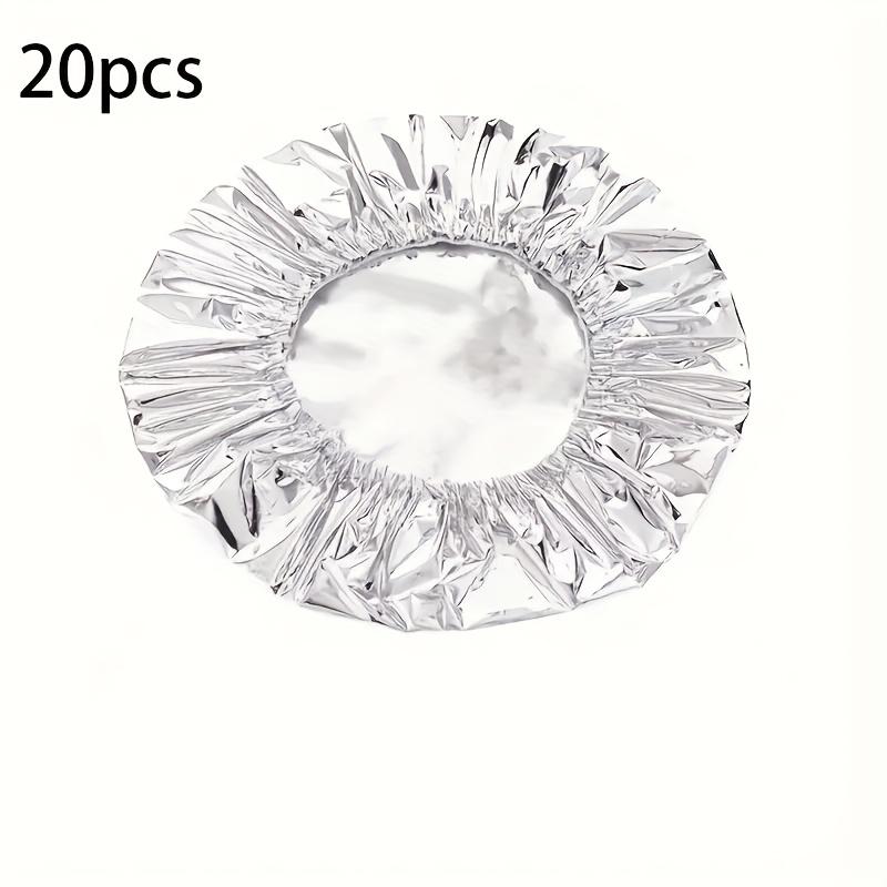 Couvertures réutilisables en papier aluminium de qualité pour bols, plats et assiettes, Chauffe-plats de cuisine universel, Couvercles isolants en papier aluminium de qualité alimentaire