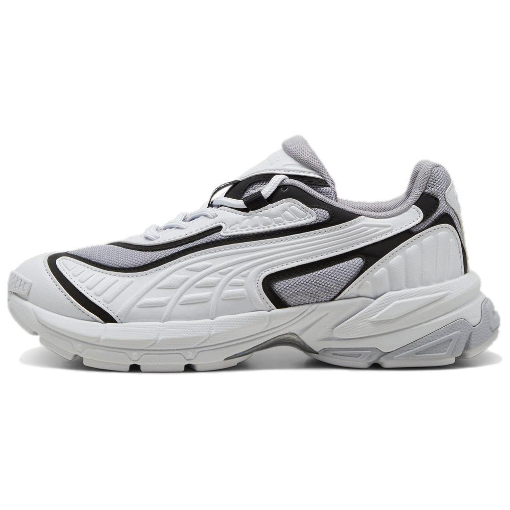 Puma Velophasis 002 Comfortable Stylish Non-Slip Durable Low-Top Running Shoes Unisex Sneaker White Black 395359-01