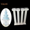 4Pcs/Set Cake Pillars Food Grade Easy Clean Columnar Modern Decorative Birthday Cake Fondant Support Pillar Kitchen Accessories