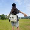 Casual Trendy Nylon Cloth Men'S And Women'S Same Shoulder Crossbody Tote Bag Pleated Lightweight Sports Dumpling Bag