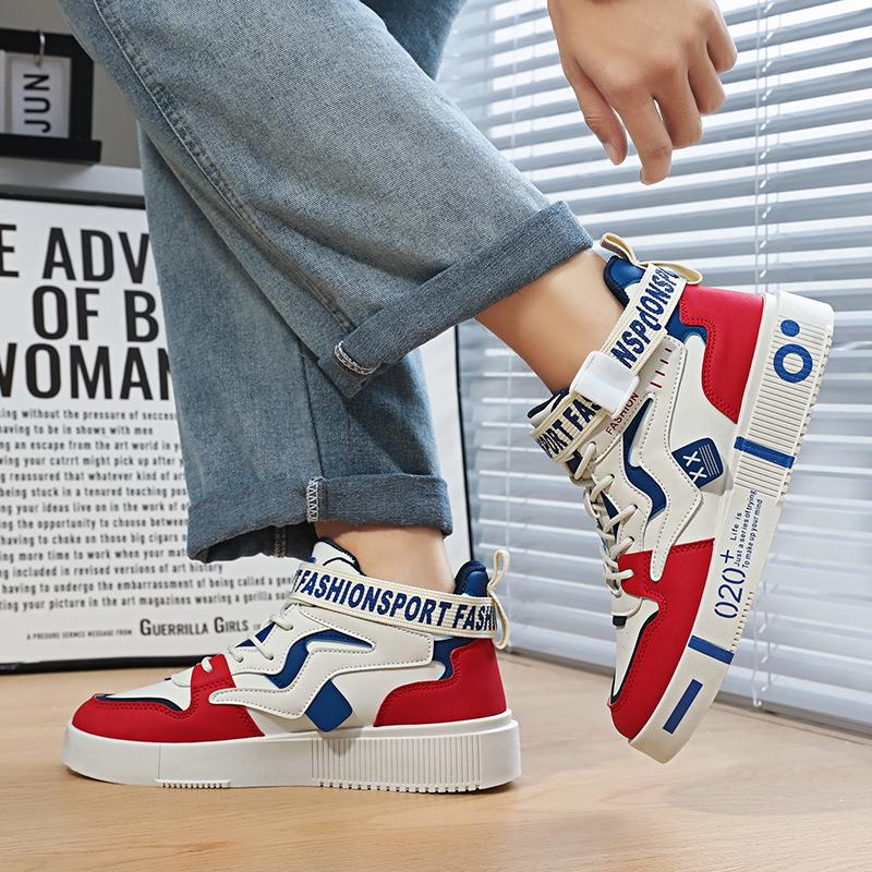 New Men's Street Style Board Shoes Fashionable and Versatile Trendy Fashion Matching Shoes