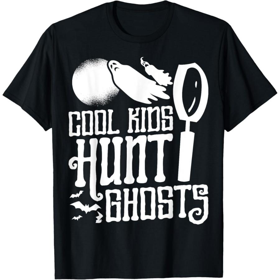 Cool Kids Hunt Ghosts Paranormal Investigator Ghost Hunter T-Shirt XXXXXL чёрный