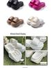 Women's Summer 2024 Thick-Soled Height-Increasing Non-Slip Comfortable Beach Outdoor Slippers