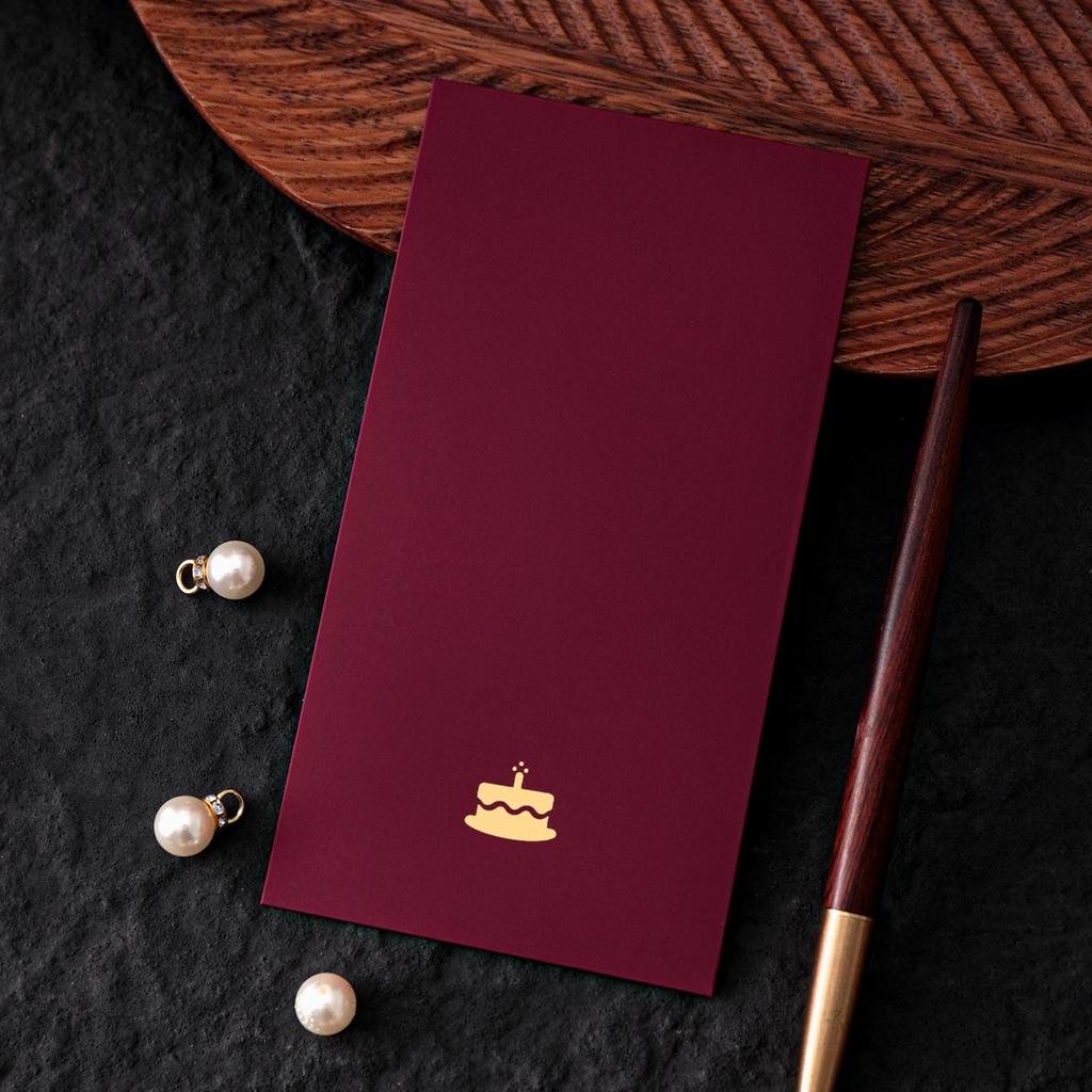 2026 Year of the Horse Red Envelope: Elegant Birthday Blessing Gift