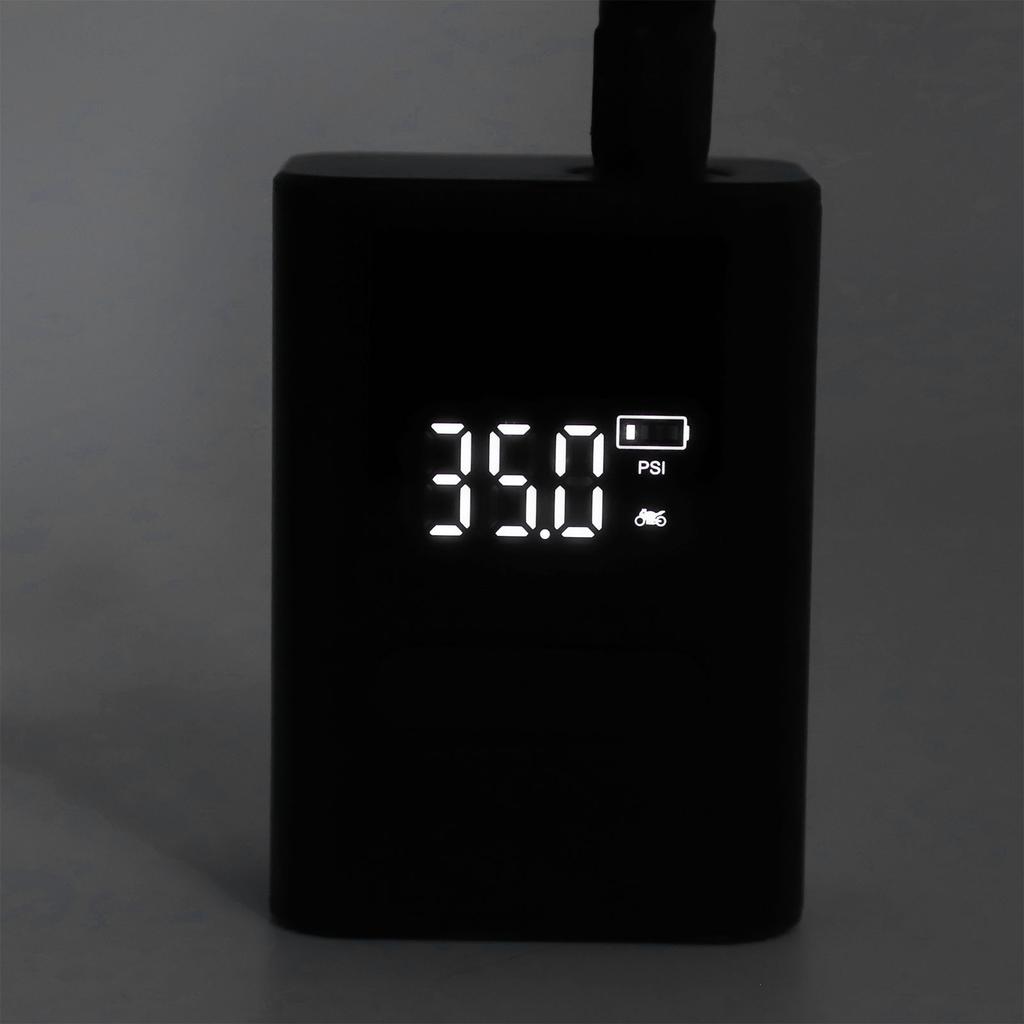 Portable Cycle Tire Pump 100PSI 1000mAh Electric Cycle Tire Inflator Air Pump for Cycling