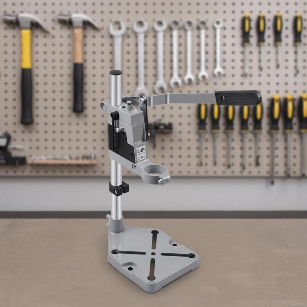 Bench Stand Metal Holder with Base Stable for DIYers