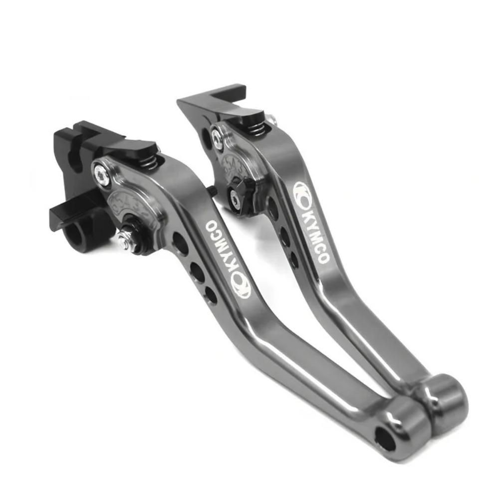 For Kymco XCITING 250 300 500 400 DOWNTOWN 200/300/350 Motorcycle Accessories Short Brake Clutch Levers Adjustable Handle Set