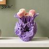 Unique Housewarming Gift Idea 3D Printed Pen Holder, Fairies Desktop Organizer for Pens, Pencils, Makeup Brushes, Dreamy Fairy Tabletop Ornament
