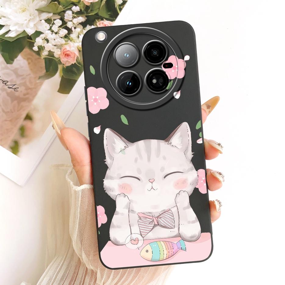 For Infinix Zero 40 4G Case X6860 Cute Cat Duck Cartoon Cover Soft TPU Matte Phone Case For Infinix Zero 40 5G X6861 Zero40 Bags