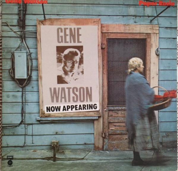 

LP Record GENE WATSON - Paper Rosie EST11597 Capitol Records 1977 UK Folk Used