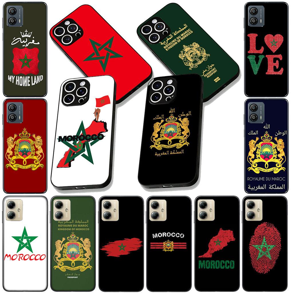 Soft Cover for Apple iPhone 13 12 Mini XS 11 Pro Max 7 8 Plus + XR SE 2022 2020 SE3 Coque Phone Case Morocco Flag