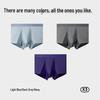 MiiOW Men's Seamless Modal Boxer Briefs with 6% Wool (3-Pack)
