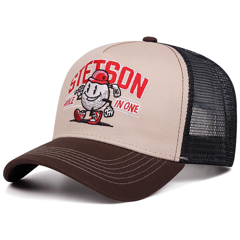 Creative New Mesh Hat Stetson Snowman Truck Hat Outdoor Cycling Sunshade Skateboard Hat Daily Commuting Baseball Hat Unisex