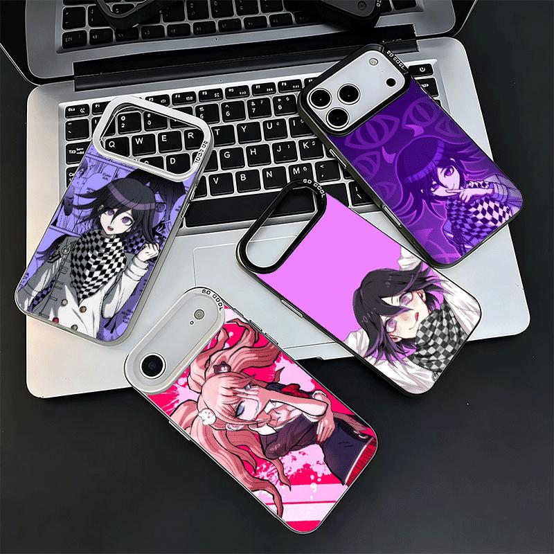 Anime D-Danganronpa Soft Phone Case for iPhone 15 16 17 Pro Max 17Air 16E 14 Plus 13 12 Mini Shockproof Cover Back Shell