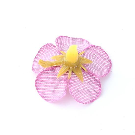 100 ks 2cm mini umělá květinová hlava sedmikrásky DIY svatební dekorace girlanda