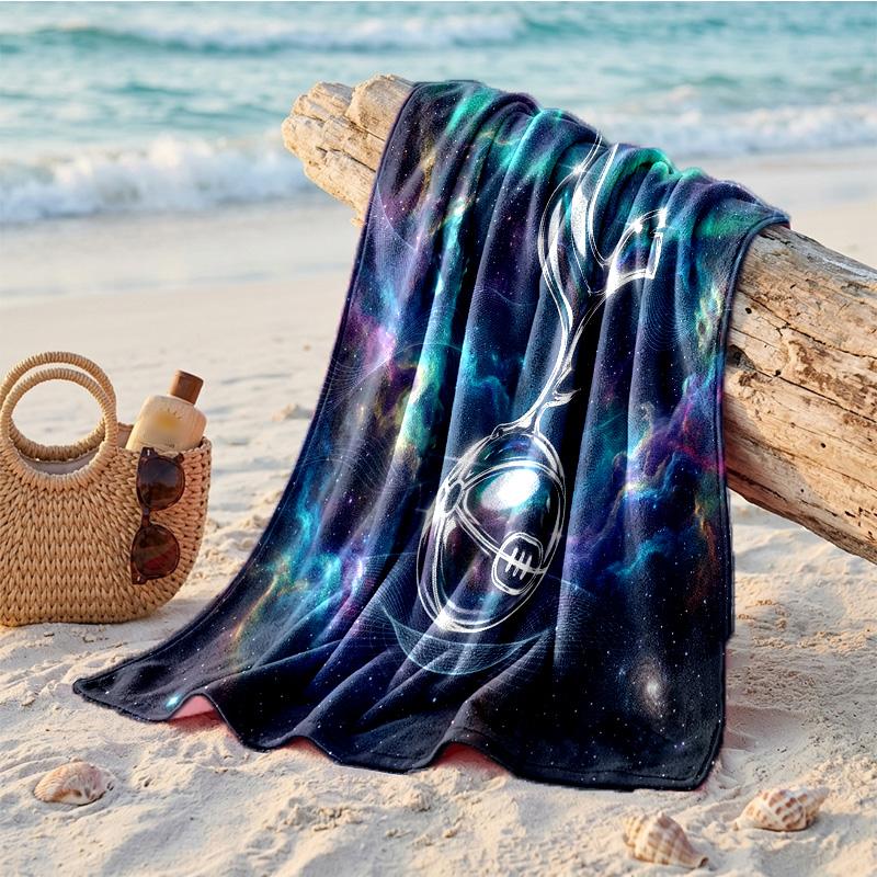 Tottenham Hotspur Print Microfiber Beach Towel Quick Dry Absorbent Large Towel For Beach Swimming Travel