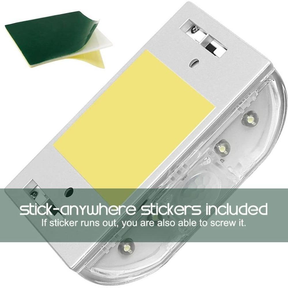 Auto Sensor Motion Detector Light 4 LED Lamp Cabinet Lights High Quality Sensor Lamp